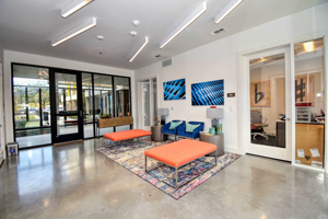 Lobby entrance area